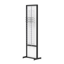 FS display, 1-sided fixed plate with open rods