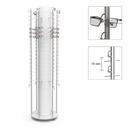 Espositore FS, base tubo con 6 aste (108), Φ560x2070 mm