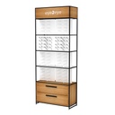 STK FS Präsenter, oberer Box, 128 MP Pins (128), Schrank, 930x2270x400 mm