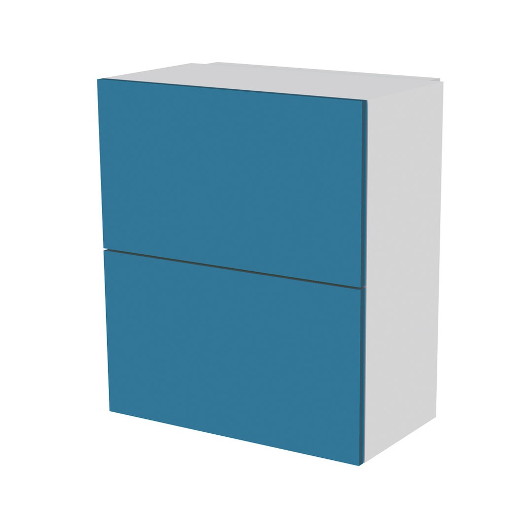 EX wall cabinet, bi-fold doors, 2 shelves, 600x690x320 mm