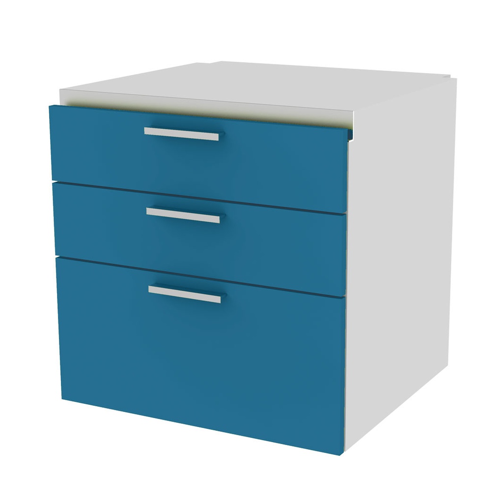 EX cabinet, 3 drawers, 600x600x580 mm