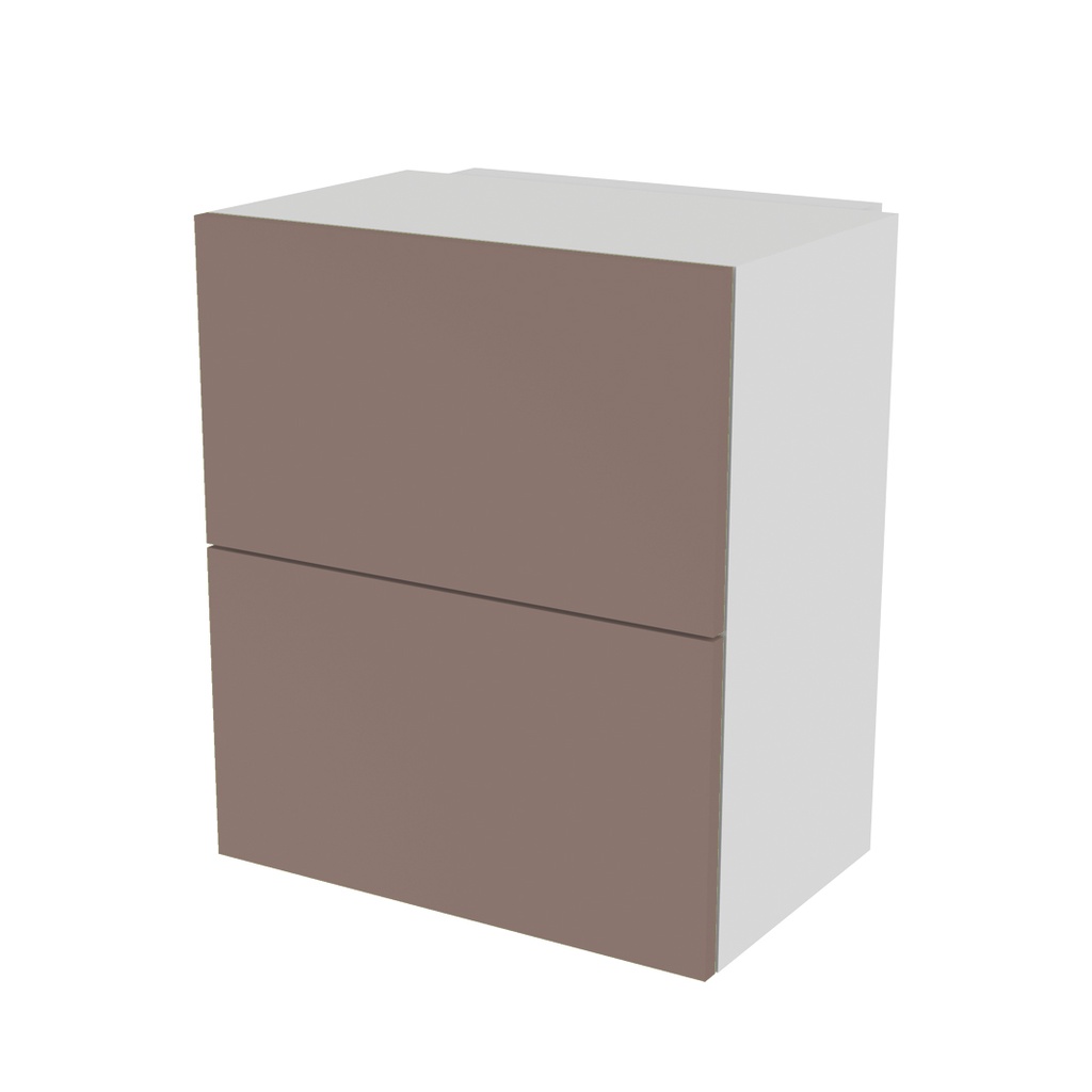 Pensile LAB con ante a libro, 2 ripiani, 500x580x320 mm