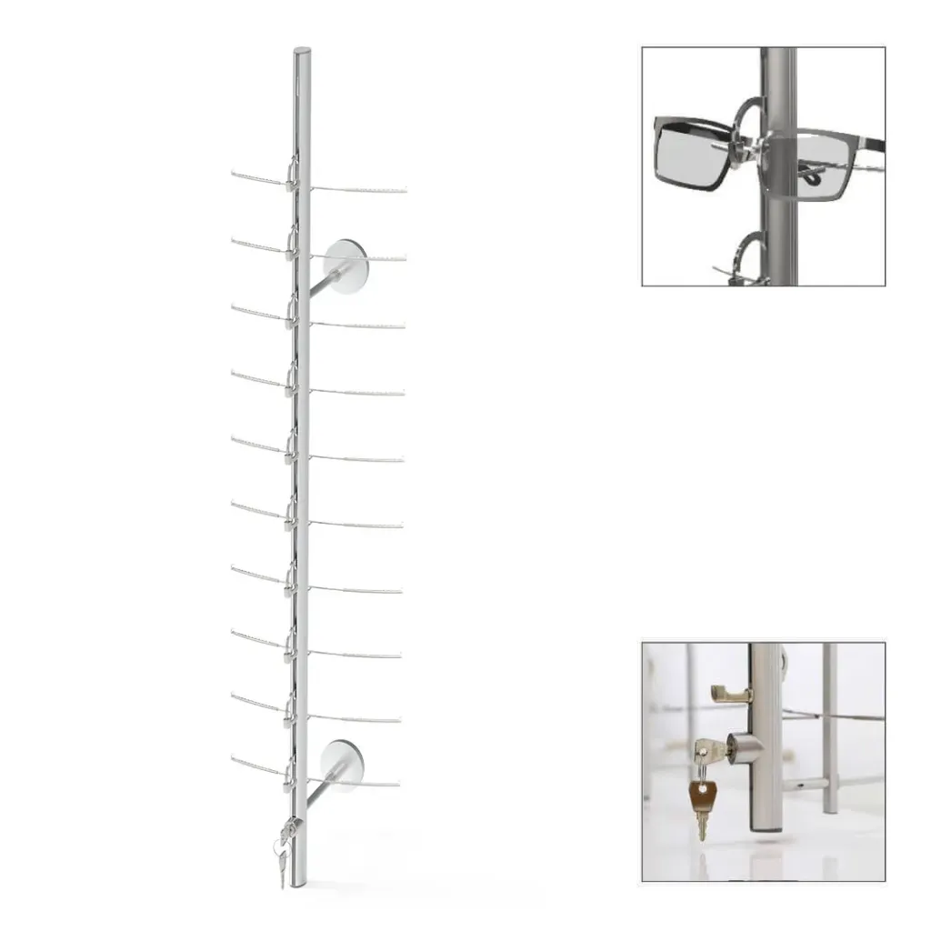 [RR10.L aluminium] RR lockable rod, 10 frames, 871 mm (70 mm) (aluminium rod)