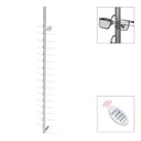 Barra SRCRF bloqueable a distancia con motor, 16 monturas, 1360 mm (70 mm)