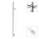 Barra SRCRF bloqueable con motor, 12 monturas, 1080 mm (distancia 70 mm)
