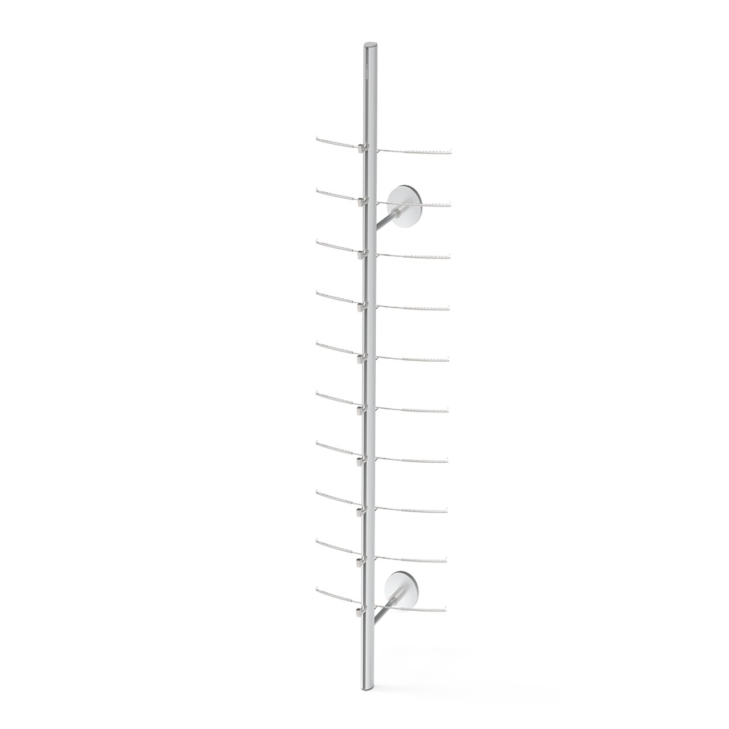 Tige RR ouverte, 10 montures, 871 mm (70 mm)