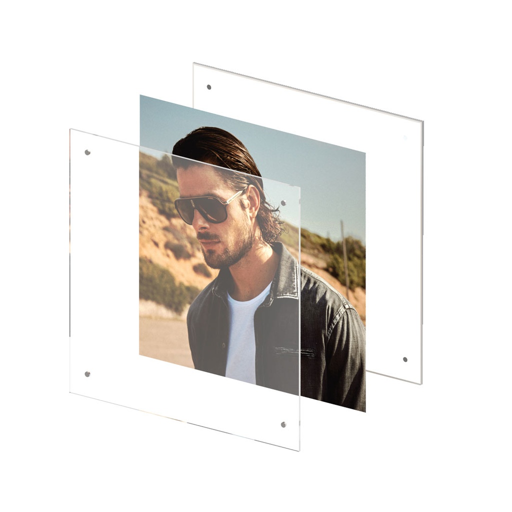 KUBO advertising panel, magnetic front, 4 magnets incl.