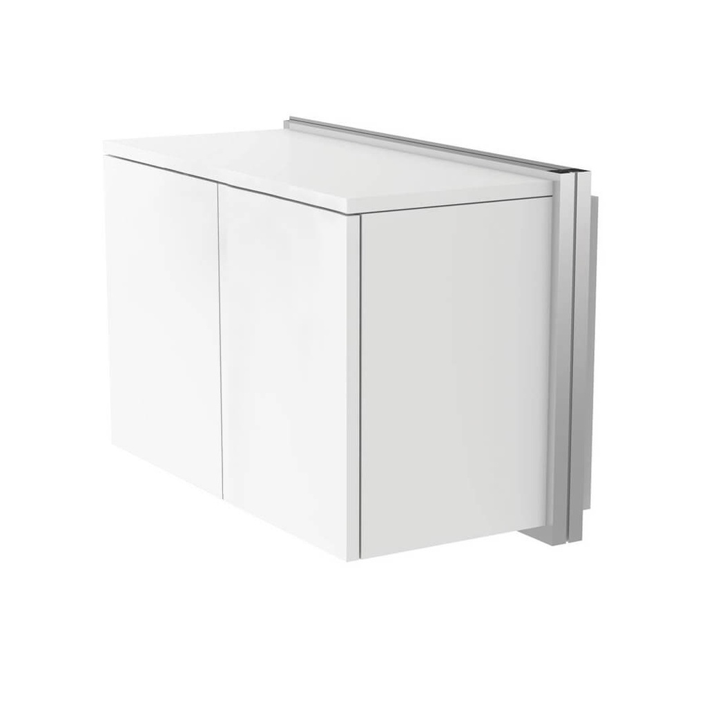 Wall cabinet, 2 doors, tip-on opening, soft-close