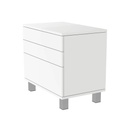 Armoire FS avec 3 tiroirs, ouverture tip-on, fermeture douce