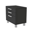 FS Schrank mit 3 Schubladen mit Griffen,  Soft-Close