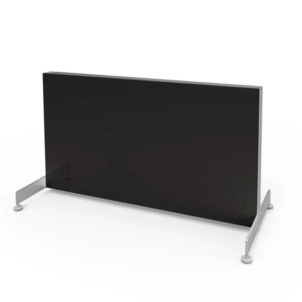 Supporto per vetrina, base in alluminio, lastre in acrilico, 900x500 mm