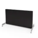 Shop window stand, aluminium base, acrylic plates, 900x500 mm
