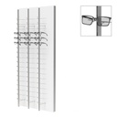 RR wall display, 3 open rods (54 frames), 700x1500x280 mm