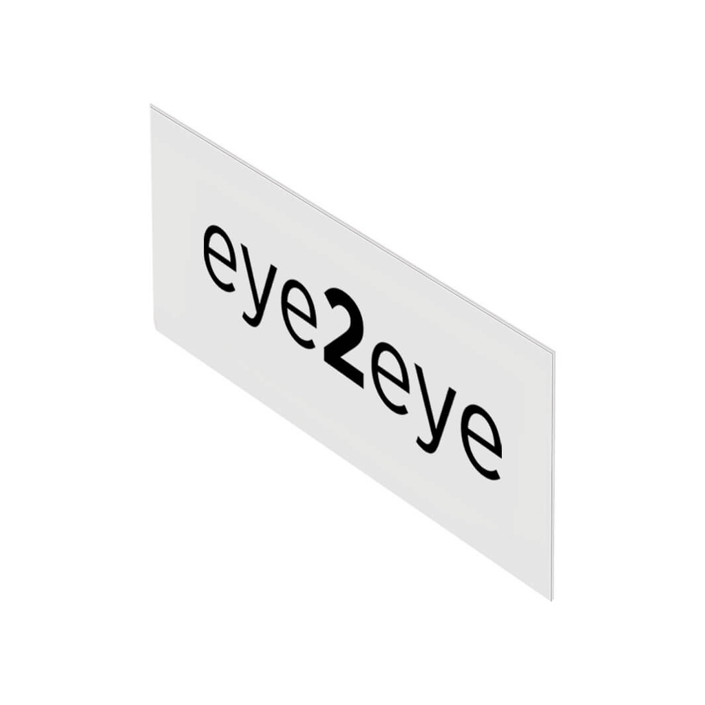Magnetstreifen mit Aufdruck für Logo-Halter, 120x50 mm