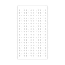 Pannello Pin Solo con gli portaocchiali con serratura, fori rettangolari