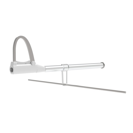 [SL.W lockable frame holder] Single Lock frame holder, lockable, for wall plates, universal