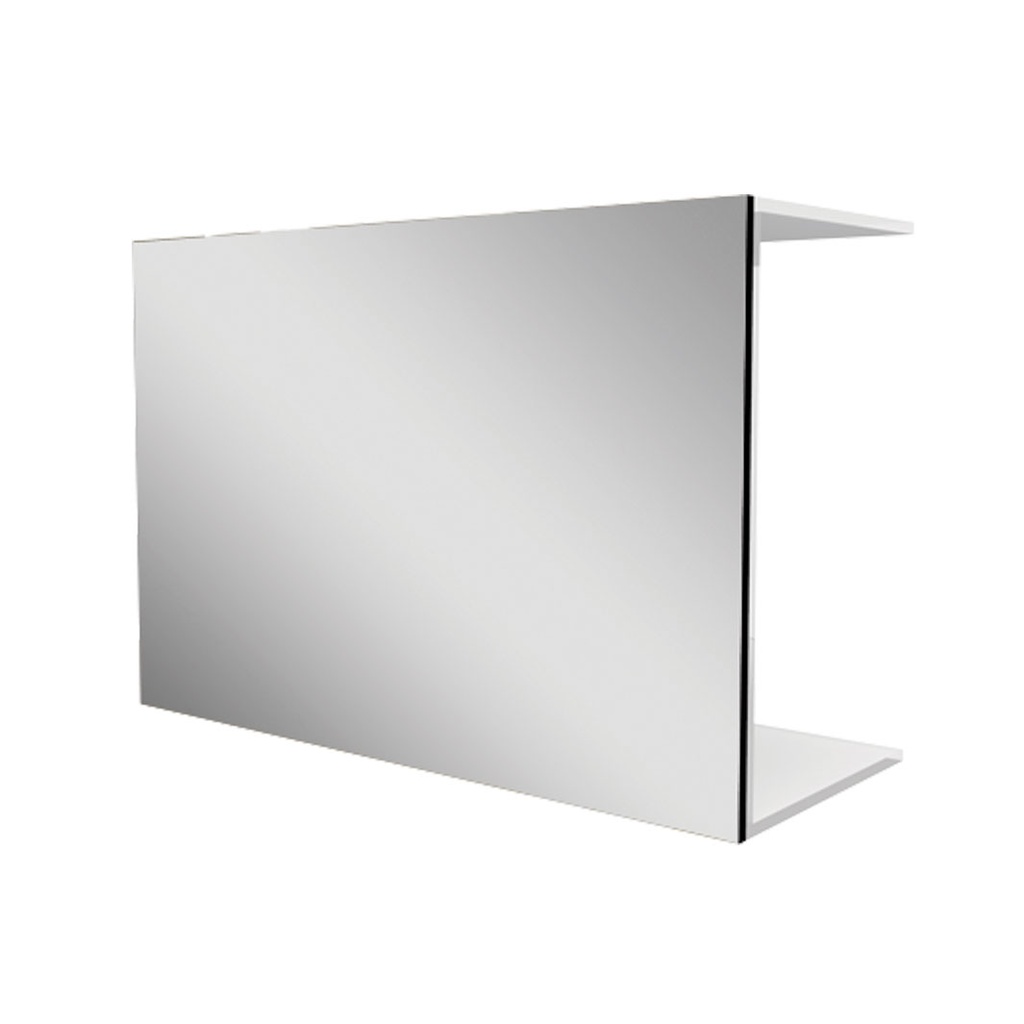 [A.QS.MS / QS.MS] Petit miroir Quadro, pour étagère, acrylique