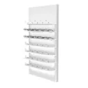 Vivida Single Lock wall display, 7 LED shelves, edge lighting