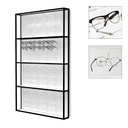 STK wall display with 16 Multi Pin wires (64 frames), 930x1530x230 mm, LED