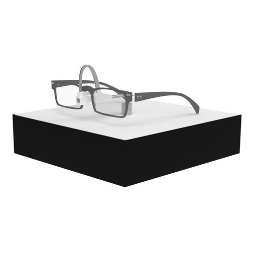 Estante LED Stripe Single Lock, base magnética, 200x200x50 mm