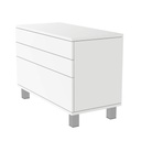 FS cabinet, 3 drawers, tip-on opening, soft-close