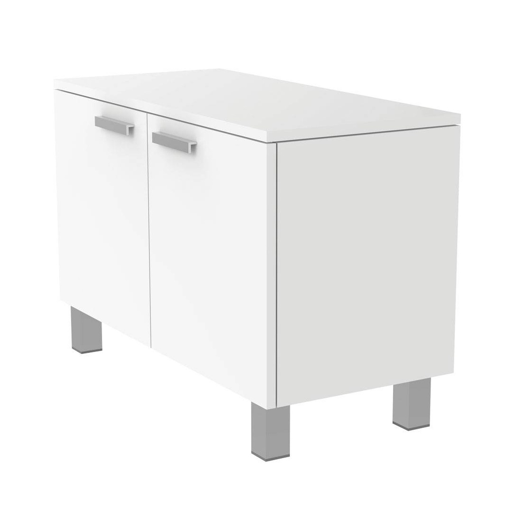 FS cabinet with doors with handles, soft-close
