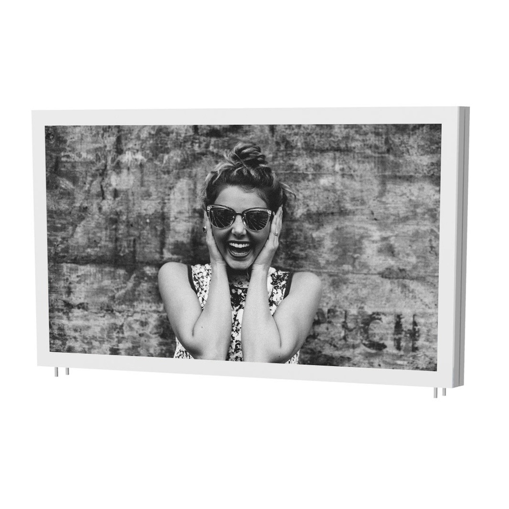 LED advertising panel for wall display, exch. posters