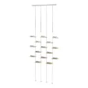 Expositor Sky Line Solo, 4 barras con 15 estantes laterales, 1000x1600-4000 mm