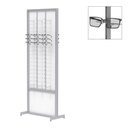 FS display, 2-sided fixed plate with open rods