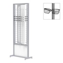 FS display, rotating plate - open rods