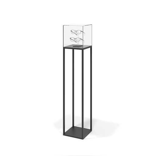 STK pedestal, construction with acrylic box