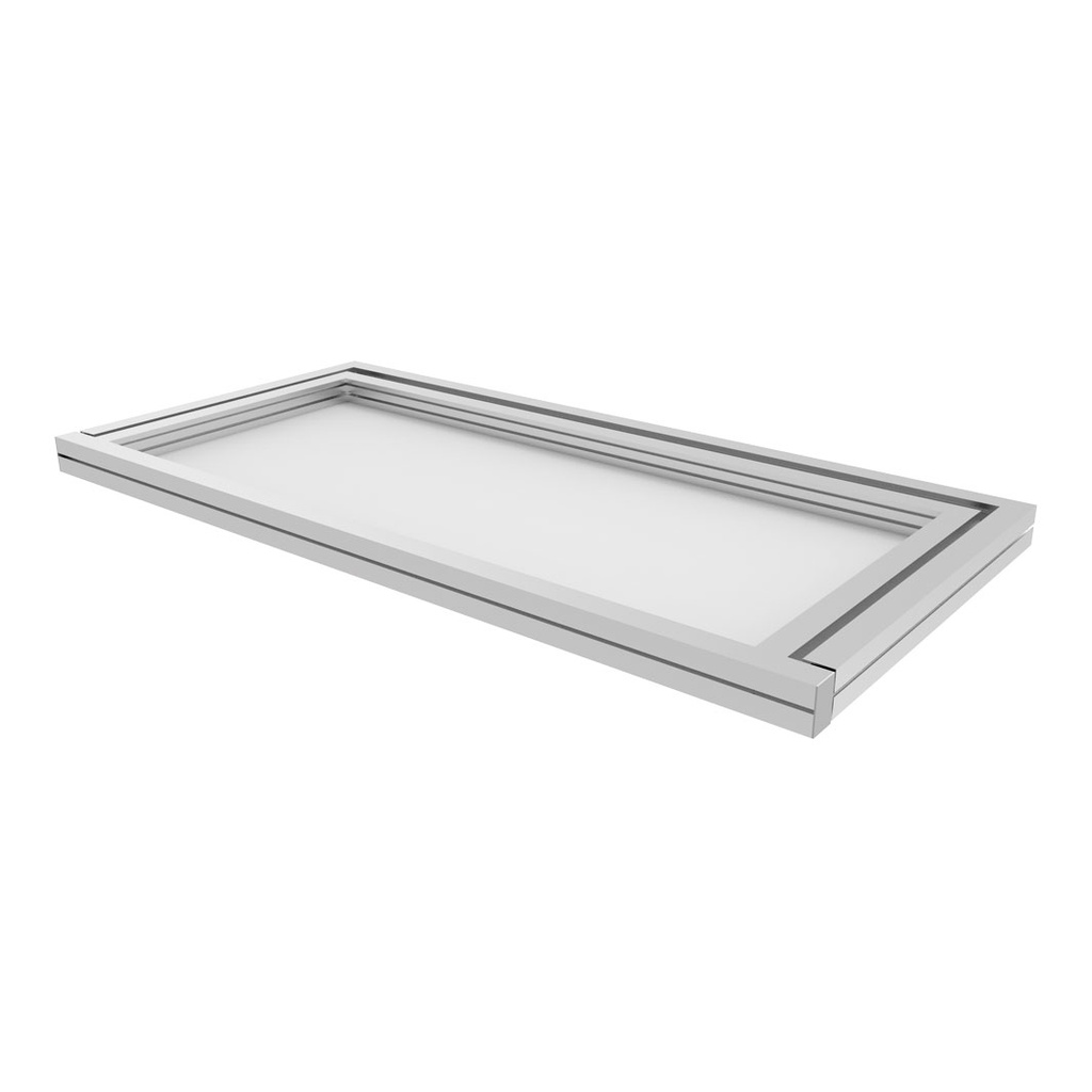 EX drawer, aluminium, 930x100x500 mm