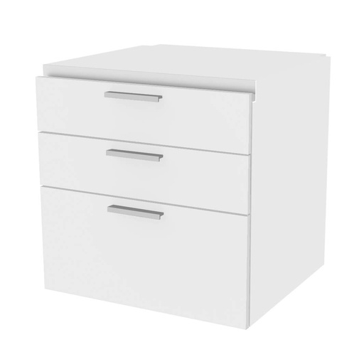 Meuble EX, 3 tiroirs, 600x600x580 mm