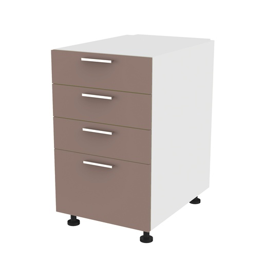 Ormarić LAB, 4 ladice, 500x850x680 mm