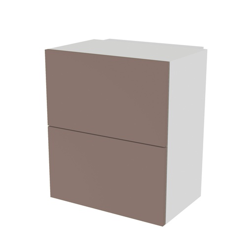 LAB Hängeschrank mit Faltklapptüren, 2 Einlegeböden, 500 × 580 × 320 mm