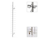 Barra RR bloqueable, 15 monturas, 1221 mm (70 mm)
