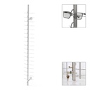 Asta RR bloccabile, 18 montature, 1431 mm (70 mm)