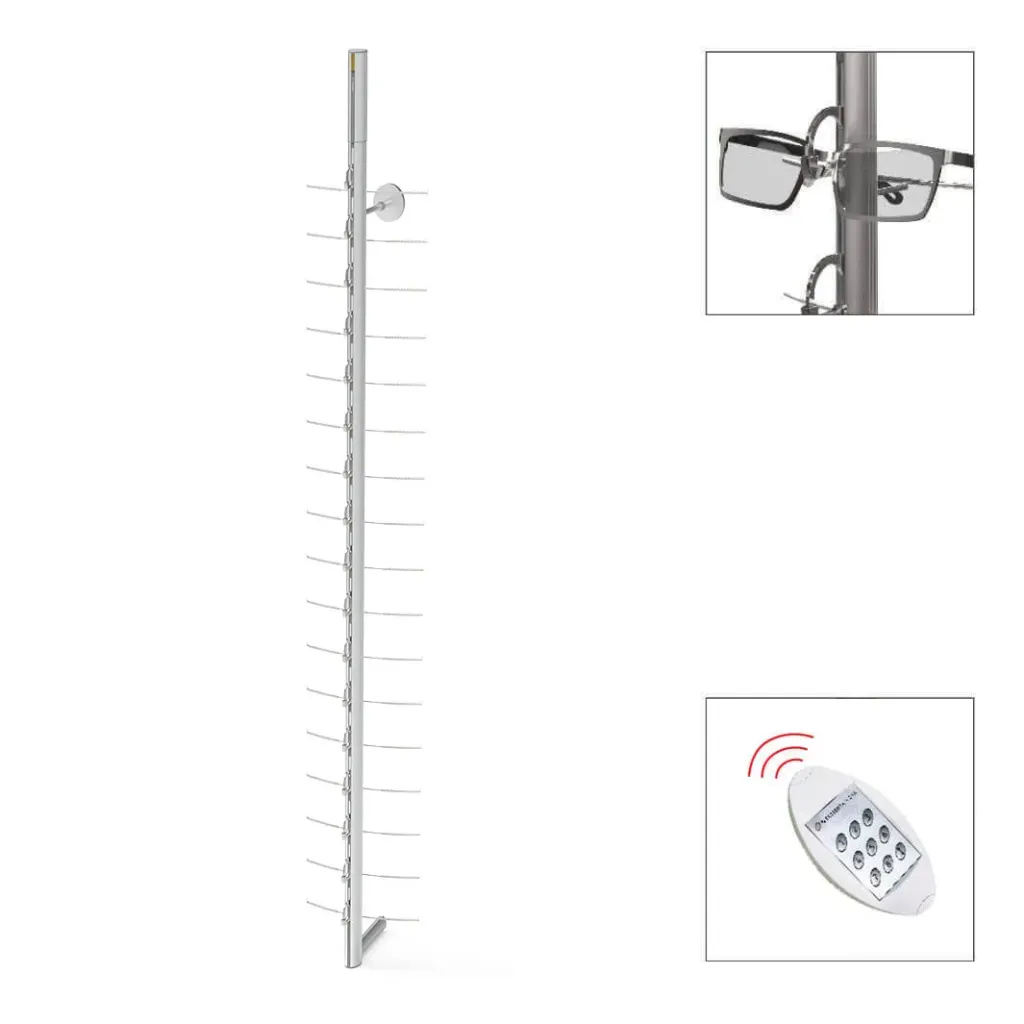 SRCRF remote lockable rod with motor, 17 frames, 1430 mm (70 mm)